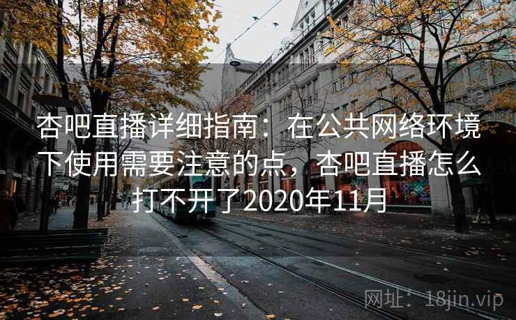 杏吧直播详细指南：在公共网络环境下使用需要注意的点，杏吧直播怎么打不开了2020年11月