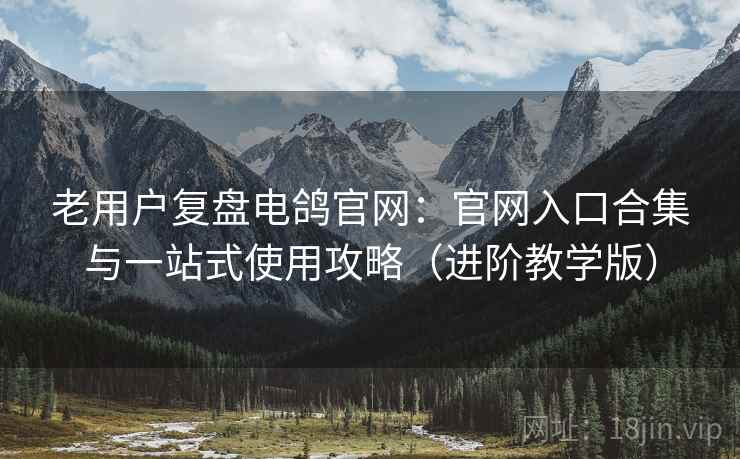 老用户复盘电鸽官网:官网入口合集与一站式使用攻略(进阶教学版) 老用户复盘电鸽官网:官网入口合集与一站式使用攻略(进阶教学版)
