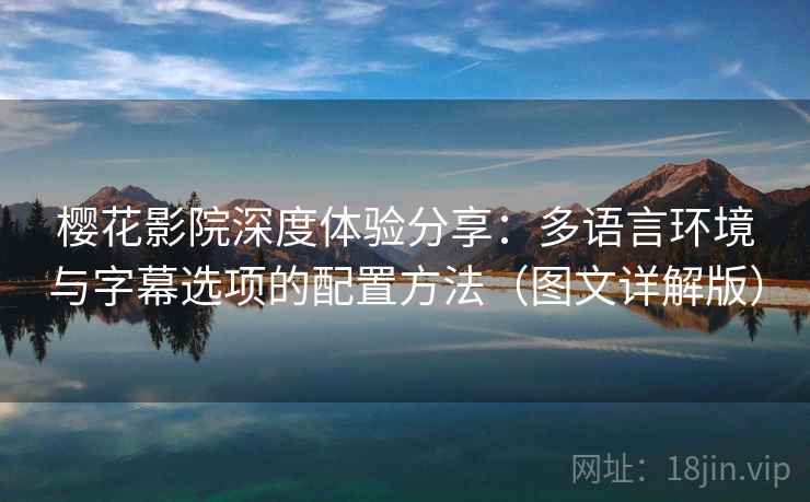 樱花影院深度体验分享：多语言环境与字幕选项的配置方法（图文详解版）